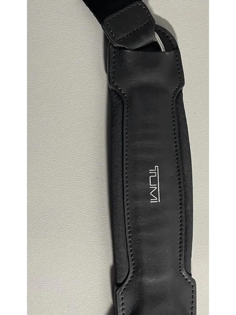 TUMI Arrivé Narita Slim Briefcase Black Ballistic Nylon Leather Laptop Bag